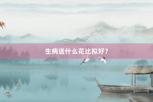 生病送什么花比拟好？